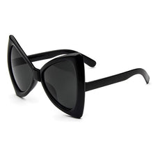 Load image into Gallery viewer, SO&amp;EI Oversized Bow Shape Women Sunglasses Brand Designer Vintage Gradient Lens Eyewear Cat Eye Ladies Sun Glasses UV400