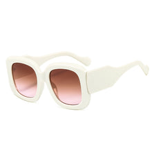 Load image into Gallery viewer, Fashion Oversized Square Sunglasses Women Vintage Gradient Eyewear Men Trending Green Purple Sun Glasses Shades UV400