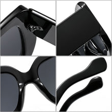 Load image into Gallery viewer, Fashion Oversized Square Sunglasses Women Vintage Gradient Eyewear Men Trending Green Purple Sun Glasses Shades UV400