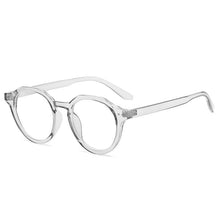 Load image into Gallery viewer, SO&amp;EI Round Anti-Blu-Ray Women Glasses Frame Vintage Men Optical Frame Clear Lens Nails Eyewear Computer Goggles