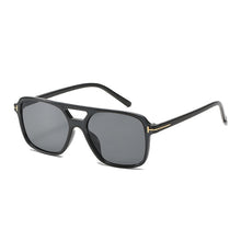 Load image into Gallery viewer, SO&amp;EI Square Double Bridges Sunglasses Women Brand Designer Retro Clear Candy Color Eyewear Shades UV400 Men Sun Glasses