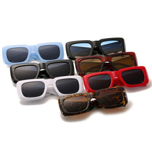 Load image into Gallery viewer, SO&amp;EI Square Sunglasses Women Brand Designer Vintage  Female Sun Glasses Shades UV400 Men Retro Trending Eyewear