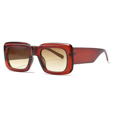 Load image into Gallery viewer, SO&amp;EI Square Sunglasses Women Brand Designer Vintage  Female Sun Glasses Shades UV400 Men Retro Trending Eyewear