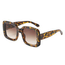 Load image into Gallery viewer, SO&amp;EI Trending Women Outdoor Square Sunglasses Shades UV400 Vintage Men Gradient Yellow Pink Sun Glasses