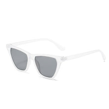 Load image into Gallery viewer, SO&amp;EI Retro Small Cat Eye Jelly Color Sunglasses Women Green Tea Eyewear Shades UV400 Men Gradient Color Sun Glasses