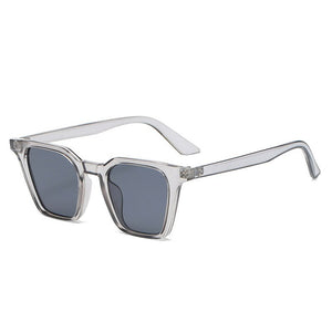 SO&amp;EI Retro Square Candy Color Occhiali da sole da donna Blu Verde Shades UV400 Men Cat Eye Occhiali da sole Leopard Gradient Eyewear 