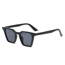 Carica l&#39;immagine nel visualizzatore di Gallery, SO&amp;EI Retro Square Candy Color Occhiali da sole da donna Blu Verde Shades UV400 Men Cat Eye Occhiali da sole Leopard Gradient Eyewear 