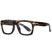 Carica l&#39;immagine nel visualizzatore di Gallery, SO&amp;EI Retro Square Clear Anti-Blu-Ray Eyewear TR90 Women Glasses Frame Men Optical Eyeglasses Frame Computer Goggles