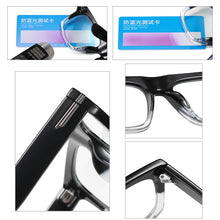 Carica l&#39;immagine nel visualizzatore di Gallery, SO&amp;EI Retro Square Clear Anti-Blu-Ray Eyewear TR90 Women Glasses Frame Men Optical Eyeglasses Frame Computer Goggles
