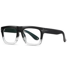 Carica l&#39;immagine nel visualizzatore di Gallery, SO&amp;EI Retro Square Clear Anti-Blu-Ray Eyewear TR90 Women Glasses Frame Men Optical Eyeglasses Frame Computer Goggles