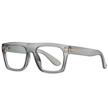 Carica l&#39;immagine nel visualizzatore di Gallery, SO&amp;EI Retro Square Clear Anti-Blu-Ray Eyewear TR90 Women Glasses Frame Men Optical Eyeglasses Frame Computer Goggles