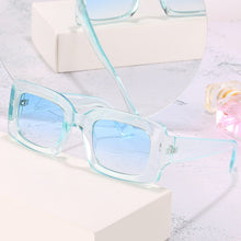 Load image into Gallery viewer, SO&amp;EI Vintage Square Women Sunglasses UV400 Men Trending Red Blue Sun Glasses Outdoor Eyewear Shades