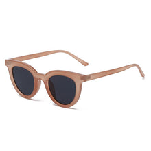 Load image into Gallery viewer, SO&amp;EI Retro Jelly Color Round Sunglasses Women Blue Pink Trending Shades UV400 Men Sun Glasses