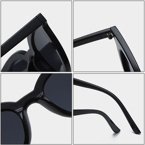 SO&amp;EI Retro Jelly Color Round Sunglasses Women Blue Pink Trending Shades UV400 Men Sun Glasses