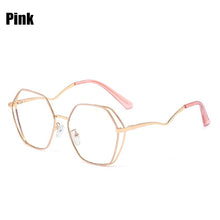 Load image into Gallery viewer, SOOLALA 2023 Irregular Alloy Eyewear Prescription Myopia Eyeglasses Frame Women Transparent Computer Anti Blue Light Glasses