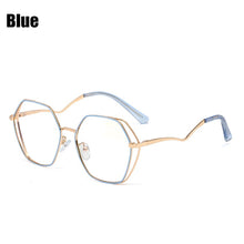 Load image into Gallery viewer, SOOLALA 2023 Irregular Alloy Eyewear Prescription Myopia Eyeglasses Frame Women Transparent Computer Anti Blue Light Glasses