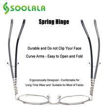 Load image into Gallery viewer, SOOLALA Oversized Alloy Irregular Women Optical Glasses Frame Prescription Transparent Lens Anti Blue Light Computer Eyeglasses
