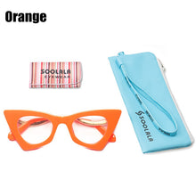 Load image into Gallery viewer, SOOLALA Prescription Glasses Irregular Cat Eye Women Myopia Optical Glasses Frame Eyeglasses Anti Blue Light Computer Eyewear