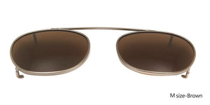 SORBERN Johnny Depp Sunglasses Clip On Polarized Lens For 2 Size Optical Glasses Stainless Steel Frame