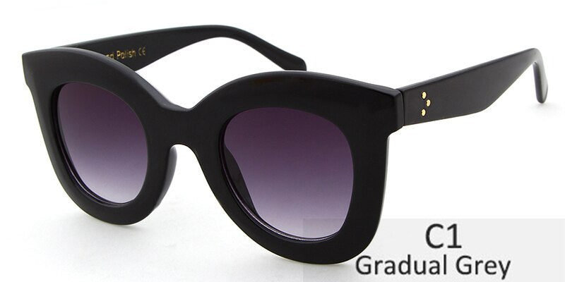 SORVINO 2023 Retro Oversized Cat Eye Sunglasses Women  Brand Designer 90s Tortoiseshell Cateye Sun Glasses Shades SP107