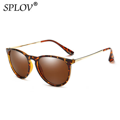 SPLOV Cat Eye Polarized Sunglasses Classic Women Brand Design Vintage Mirrored Sun Glasses Female eyewear Gafas De Sol UV400