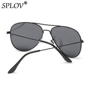 SPLOV Aviation Polarized Sunglasses Men Women Classic Pilot Sun Glasses Vintage Metal Driving Eyewear Oculos De Sol