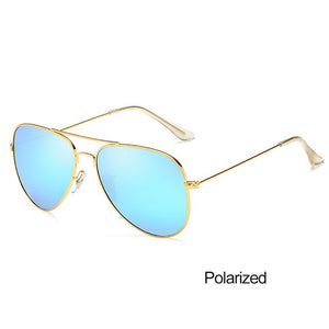 SPLOV Aviation Polarized Sunglasses Men Women Classic Pilot Sun Glasses Vintage Metal Driving Eyewear Oculos De Sol