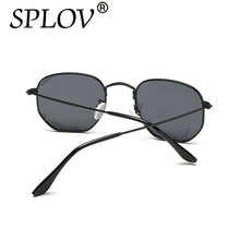 Load image into Gallery viewer, SPLOV Ray Brand Designer Women Polarized Sunglasses Square Polygon Sun Glasses Men Retro Shades Hexagon Metal Frame TOP UV400