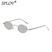Load image into Gallery viewer, SPLOV Vintage Oval Steampunk Sunglasses Men Women Brand Designer Small Metal Sun Glasses Retro Driving Glasses Oculos De Sol