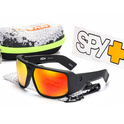 SPY Glasses TOURING Polarized Sunglasses 2023 Brand Men Goggles HD Sport Women Eyewear Reflective Coating Mirror lens UV400