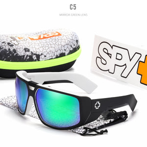 SPY Glasses TOURING Polarized Sunglasses 2023 Brand Men Goggles HD Sport Women Eyewear Reflective Coating Mirror lens UV400