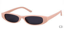 Load image into Gallery viewer, STORY Vintage Retro Small Cat Eye Sunglasses 2023 Sexy Skinny Slim Frame Ovall Sun Glasses Eyewear Black Femal Glasses UV400