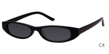 Load image into Gallery viewer, STORY Vintage Retro Small Cat Eye Sunglasses 2023 Sexy Skinny Slim Frame Ovall Sun Glasses Eyewear Black Femal Glasses UV400