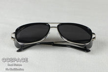 Carica l'immagine nel visualizzatore di Gallery, SU079-5643 Iron Man Retro Sun Glasses Red Lenses For Men Steampunk Sunglasses Women Vintage Male Sunglasses Men Goggle UV400