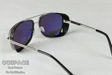 Carica l'immagine nel visualizzatore di Gallery, SU079-5643 Iron Man Retro Sun Glasses Red Lenses For Men Steampunk Sunglasses Women Vintage Male Sunglasses Men Goggle UV400