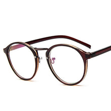 Load image into Gallery viewer, Prescription Glasses Nearsighted SPH -1.0 TO -6.0 Men Women Exquisite Round Frame Myopia Spectacles With Dioptre
