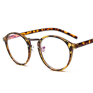 Prescription Glasses Nearsighted SPH -1.0 TO -6.0 Men Women Exquisite Round Frame Myopia Spectacles With Dioptre