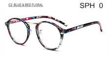 Load image into Gallery viewer, Prescription Glasses Nearsighted SPH -1.0 TO -6.0 Men Women Exquisite Round Frame Myopia Spectacles With Dioptre