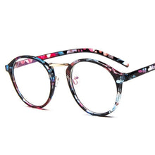 Load image into Gallery viewer, Prescription Glasses Nearsighted SPH -1.0 TO -6.0 Men Women Exquisite Round Frame Myopia Spectacles With Dioptre