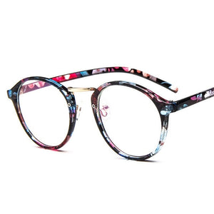 Prescription Glasses Nearsighted SPH -1.0 TO -6.0 Men Women Exquisite Round Frame Myopia Spectacles With Dioptre