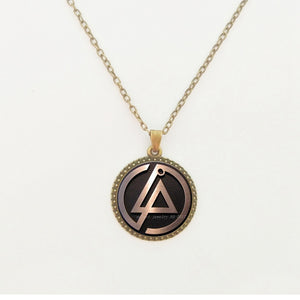 Accessori moda Logo americano dei Linkin Park Collana Linkin Park Gioielli Cupola di vetro Collane e pendenti Abbigliamento da uomo 