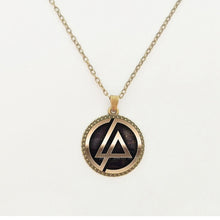 Carica l&#39;immagine nel visualizzatore di Gallery, Accessori moda Logo americano dei Linkin Park Collana Linkin Park Gioielli Cupola di vetro Collane e pendenti Abbigliamento da uomo 