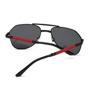 SWOKENCE Folding Polarized Sunglasses Men Women Brand Design Upsacle Portable Foldable Metal Frame Sun Glasses SA09