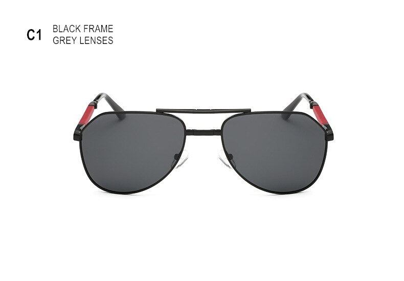 SWOKENCE Folding Polarized Sunglasses Men Women Brand Design Upsacle Portable Foldable Metal Frame Sun Glasses SA09