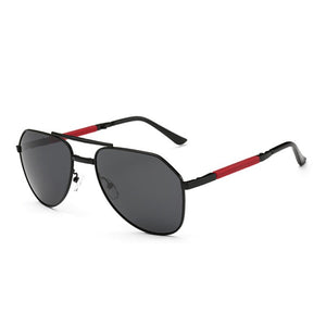 SWOKENCE Folding Polarized Sunglasses Men Women Brand Design Upsacle Portable Foldable Metal Frame Sun Glasses SA09