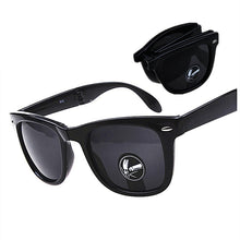 Carica l&#39;immagine nel visualizzatore di Gallery, SWOKENCE  Folding Sunglasses Women Men Portable Foldable Sun Glasses Rivet Frame Folded UV400 Optical Spectacles SA14