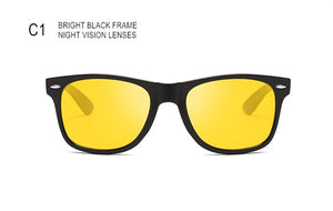 SWOKENCE High End All-weather Night Vision Sunglasses Women Men Day And Night Dual-purpose Rivet Driving Optics Spectacles SA83