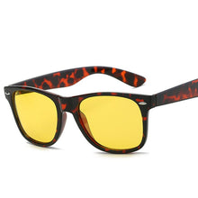Load image into Gallery viewer, SWOKENCE High End All-weather Night Vision Sunglasses Women Men Day And Night Dual-purpose Rivet Driving Optics Spectacles SA83