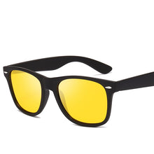 Load image into Gallery viewer, SWOKENCE High End All-weather Night Vision Sunglasses Women Men Day And Night Dual-purpose Rivet Driving Optics Spectacles SA83