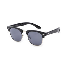 Load image into Gallery viewer, SWOKENCE Portable Folding Sunglasses With Box Women Men Upscale Brand Retro Foldable UV400 Sunscreen Spectacles For Driving SA02
